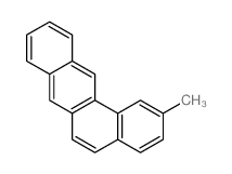 Benz[a]anthracene,2-methyl- Structure