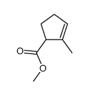 methyl 2-methylcyclopent-2-ene-1-carboxylate Structure