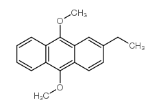 2-乙基-9,10-二甲氧基蒽结构式