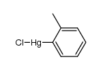 2-methylphenylmercuric chloride结构式