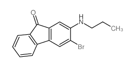 3-bromo-2-propylamino-fluoren-9-one picture