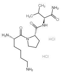 α-MSH (11-13) · 2 HCl结构式