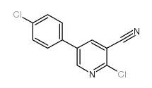 2-氯-5-(4-氯苯基)烟腈图片