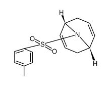 (1R,5R)-9-tosyl-9-azabicyclo[3.3.1]nona-2,6-diene Structure