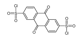 9,10-dioxoanthracene-2,6-disulfonyl chloride Structure