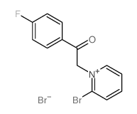 2-(2-bromo-2H-pyridin-1-yl)-1-(4-fluorophenyl)ethanone structure