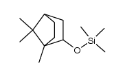 Bornyl-endo-OTMS结构式
