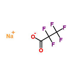 五氟丙酸钠盐结构式