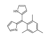 2-[1H-pyrrol-2-yl-(2,4,6-trimethylphenyl)methylidene]pyrrole结构式