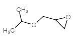 Oxirane,2-[(1-methylethoxy)methyl]- Structure