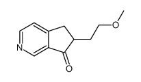 5,6-dihydro-6-[2-(methoxy)ethyl]-7H-2-pyridin-7-one Structure