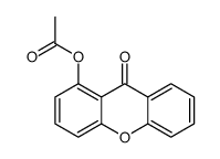 (9-oxoxanthen-1-yl) acetate Structure