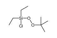 tert-butylperoxy-chloro-diethylsilane Structure