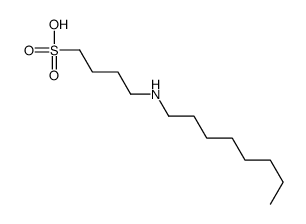 4-(octylamino)butane-1-sulfonic acid结构式