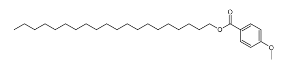 4-Methoxybenzoic acid icosyl ester结构式