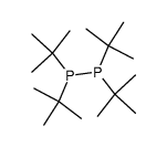 tetrakis(tert-butyl)diphosphine结构式