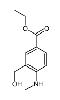 ethyl 3-(hydroxymethyl)-4-(methylamino)benzoate Structure