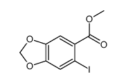 methyl 6-iodo-1,3-benzodioxole-5-carboxylate Structure