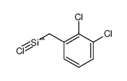 chloro-[(2,3-dichlorophenyl)methyl]silicon Structure