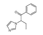 2-imidazol-1-yl-1-phenyl-butan-1-one Structure