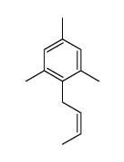 2-but-2-enyl-1,3,5-trimethylbenzene Structure