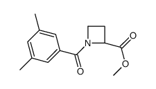 methyl (2R)-1-(3,5-dimethylbenzoyl)azetidine-2-carboxylate Structure