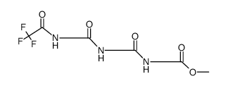 N-[N-[N-(Trifluoroacetyl)glycyl]glycyl]glycine methyl ester Structure