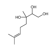 3,7-dimethyloct-6-ene-1,2,3-triol Structure