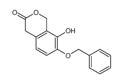 8-hydroxy-7-phenylmethoxy-1,4-dihydroisochromen-3-one Structure