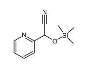 2-pyridinyl (trimethylsilyloxy) acetonitrile Structure