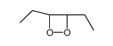 (3S,4R)-3,4-diethyldioxetane Structure