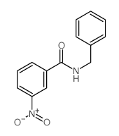 N-benzyl-3-nitro-benzamide Structure