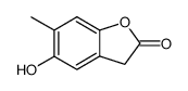 2(3H)-Benzofuranone,5-hydroxy-6-methyl-结构式