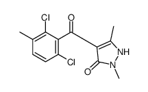 4-(2,4-Dichloro-m-toluoyl)-5-hydroxy-1,3-dimethyl-1H-pyrazole picture