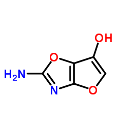 2-Aminofuro[2,3-d][1,3]oxazol-6-ol Structure