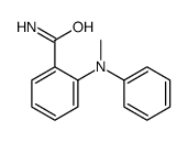 2-[Methyl(phenyl)amino]benzamide Structure