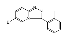 6-Bromo-3-(o-tolyl)-[1,2,4]triazolo[4,3-a]pyridine structure