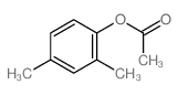 Phenol, 2,4-dimethyl-, acetate结构式