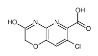 7-氯-3-氧代-3,4-二氢-2H-吡啶并[3,2-b][1,4]噁嗪-6-羧酸结构式