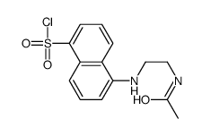 5-(2-acetamidoethylamino)naphthalene-1-sulfonyl chloride Structure