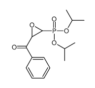 [3-di(propan-2-yloxy)phosphoryloxiran-2-yl]-phenylmethanone Structure