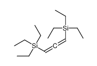 triethyl(3-triethylsilylpropa-1,2-dienyl)silane Structure