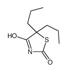 5,5-dipropyl-1,3-thiazolidine-2,4-dione结构式