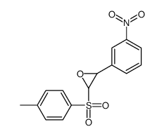 2-(4-methylphenyl)sulfonyl-3-(3-nitrophenyl)oxirane结构式