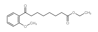 ethyl 8-(2-methoxyphenyl)-8-oxooctanoate Structure