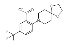 8-[(2-硝基-4-(三氟甲基)苯基]-1,4-二恶-8-氮杂螺-[4,5]-癸烷图片