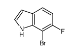 7-Bromo-6-fluoro-1H-indole picture