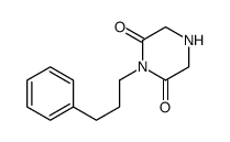 1-(3-phenylpropyl)piperazine-2,6-dione结构式