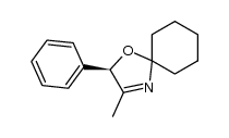 (R)-3-methyl-2-phenyl-1-oxa-4-aza-spiro[4.5]dec-3-ene Structure