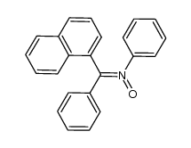 α,N-diphenyl-α-(1-naphthyl) nitrone Structure